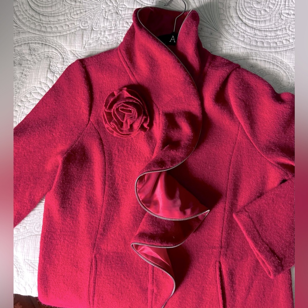 Unique wool jacket